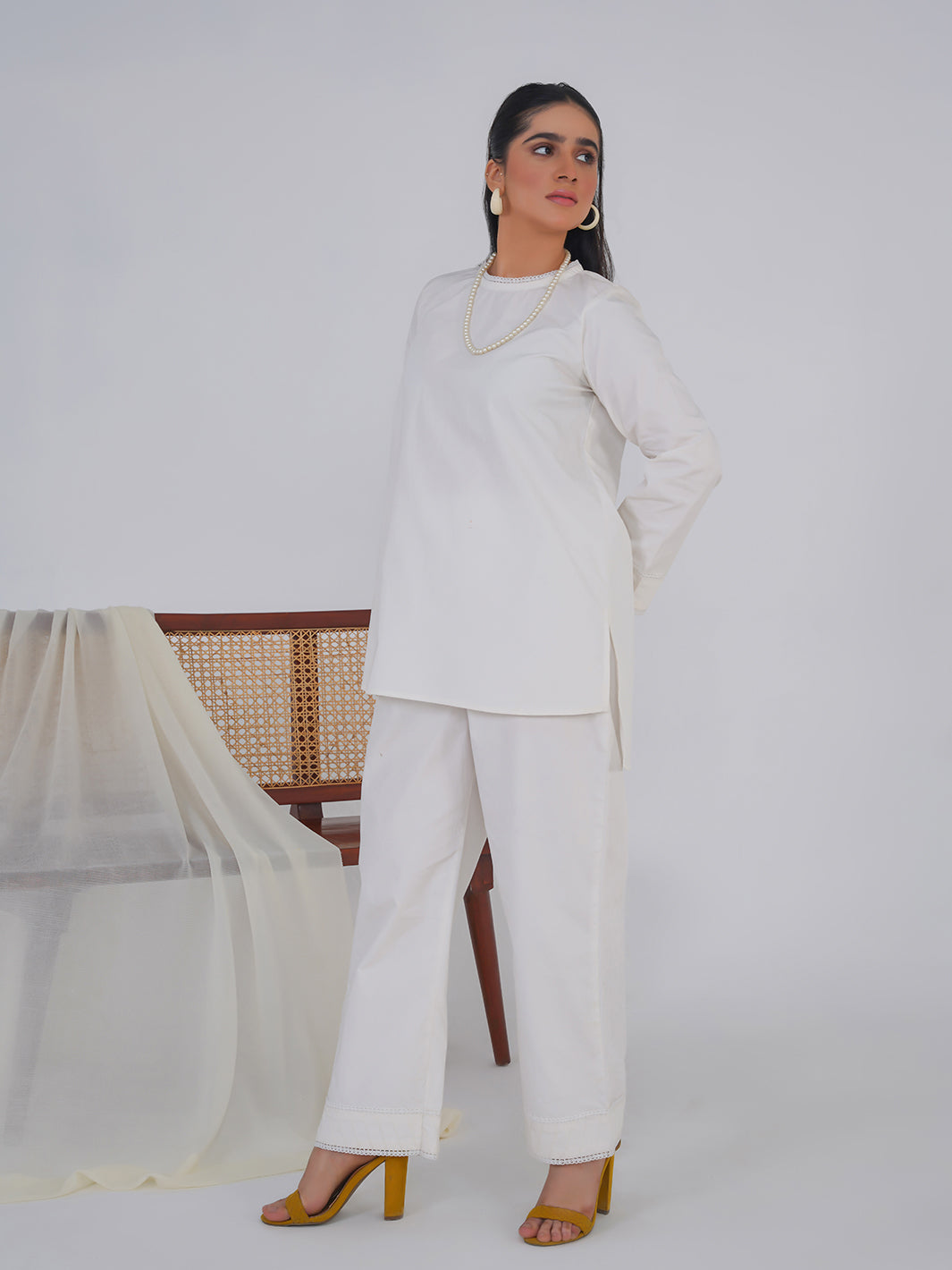 Pristine White Poise