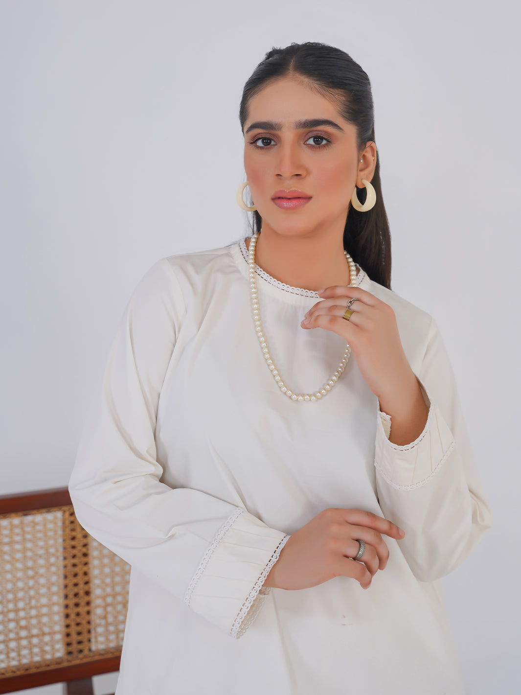 Pristine White Poise
